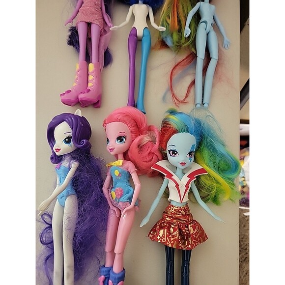 My Little Pony Equestria Girls doll Lot Figures MLP  6pcs - Picture 7 of 7